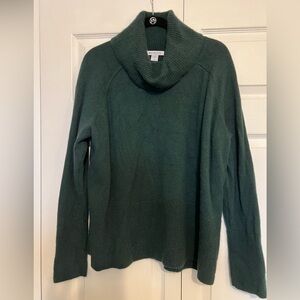 Athleta Alpine Sweater Large - Seaweed Snack Geeen